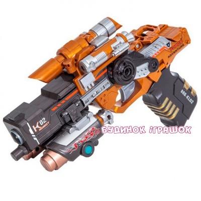 Стрілецька зброя - Пістолет-трансформер Devik RoboGun Striker 6 набоїв (K02)