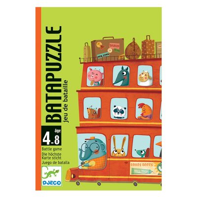 Интеллектуальные игры - Настольная игра DJECO Бата пазл (DJ05125)