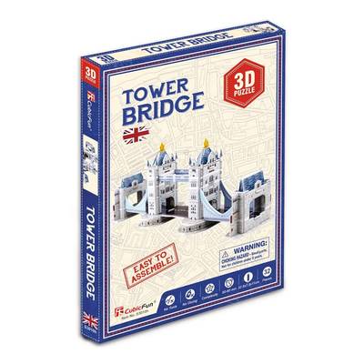 3D-пазли - Тривимірна головоломка-конструктор CubicFun Тауерський міст (S3010h)