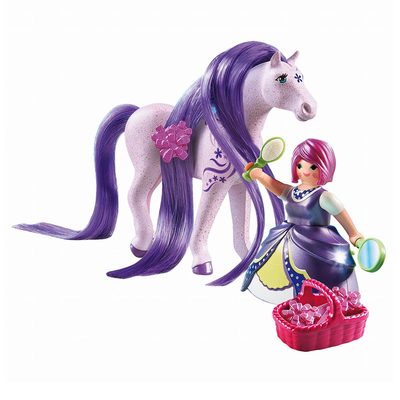 Конструктори з унікальними деталями - Конструктор Віола з Конем PLAYMOBIL (4008789061676)
