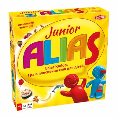 Развлекательные игры - Настольная игра Tactic Alias Junior на украинском (54337)