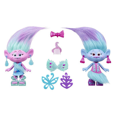 Игрушечные наборы - Игрушечный набор Модные близнецы Trolls (В6563)