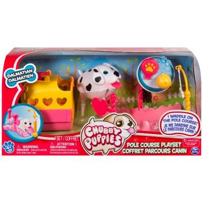 Игрушечные наборы - Игровой набор Chubby Puppies на прогулке Далматинец (SM56701-1)