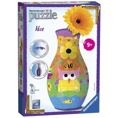 3D-пазли - Тривимірний пазл Girly Girl Ваза Сови Ravensburger (RSV-120505)