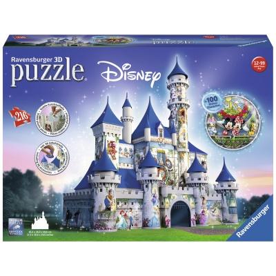 3D-пазли - Тривимірний пазл Диснеївський замок Ravensburger (RSV-125876)