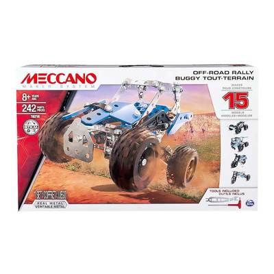 Классические конструкторы - Игрушка конструктор 242 деталей Meccano 15 моделей (6028580)