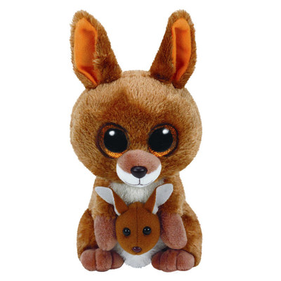 М’які тварини - М'яка іграшка TY Beanie Boo's Кенгуру Кіппер 15 см (37226)
