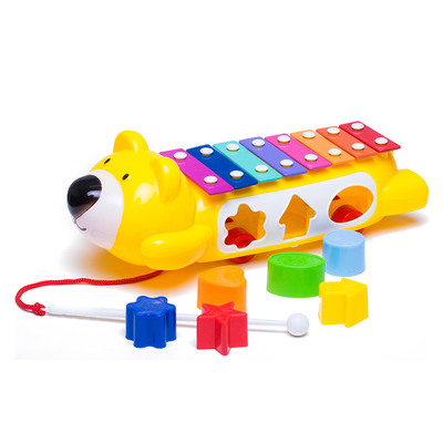 Музыкальные инструменты - Игрушка фигурки и звуки BeBeLino На колесах (58021)