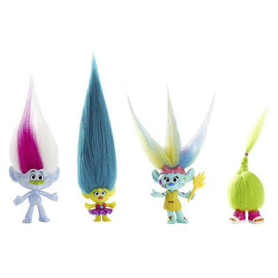 Игрушечные наборы - Игровой набор Бешеная Прическа Trolls (B6557/B7364)