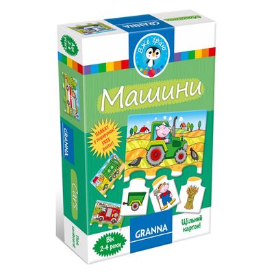 Интеллектуальные игры - Настольная игра Granna Машины (82067)
