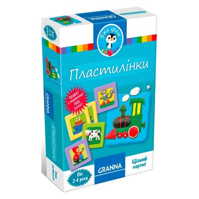 Интеллектуальные игры - Настольная игра Пластилинки Granna (82661)