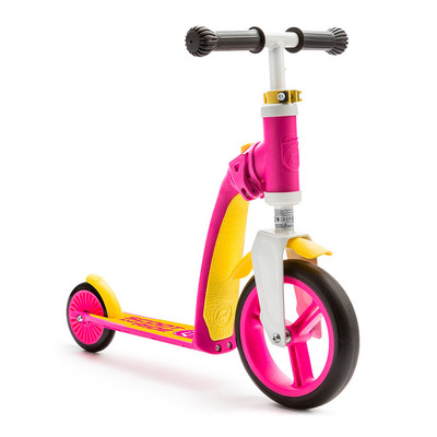 Самокати - Самокат Highwaybaby Scoot & Ride Рожево-Жовтий (SR-216271-PINK-YELLOW)