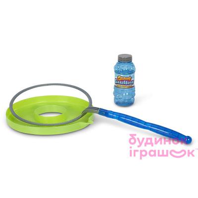 Мильні бульбашки - Кільце і рідина для надування бульбашок Incredibubble wand Gazillion bubbles (38082)