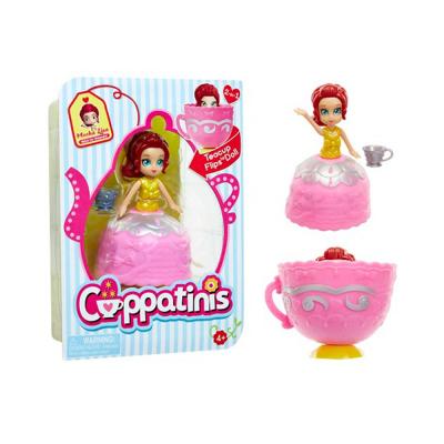 Маленькі ляльки - Лялька Cuppatinis S1 Ліза Мокко Cupcake Surprise 10 см з аксесуаром (46743)