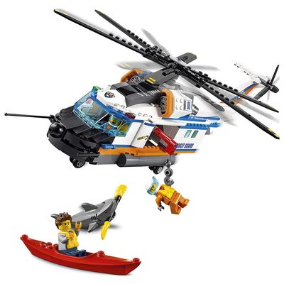 Конструктор LEGO City Надпотужний рятувальний вертоліт(60166)