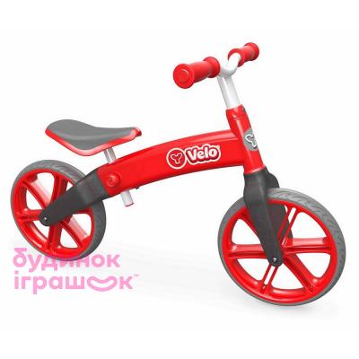 Дитячий транспорт - Біговел YVolution Velo червоний (100002)