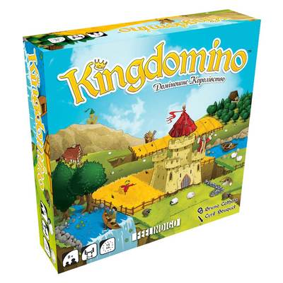 Уцененные игрушки - Уценка! Настильна игра Доминошное королевство Feelindigo (FI17009)