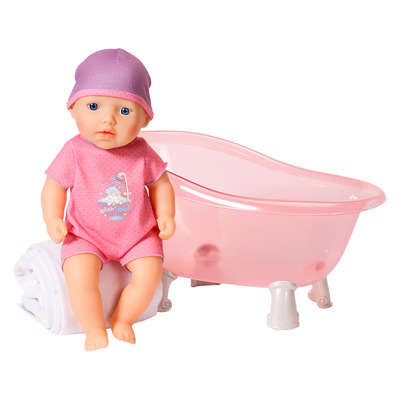 Игровые пупсы - Кукла которая любит купаться My First Baby Annabell 30 см с ванной (700044)