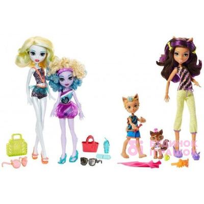 Модельные куклы - Игровой набор Одной крови Monster High Монстро-семейка 2 вида в ассортименте (FCV80)