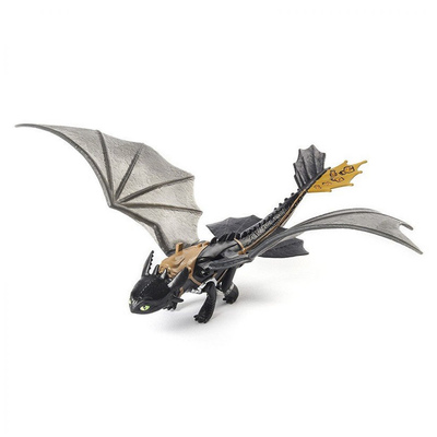 Фантастические существа - Фигурка Dragons Беззубик с оранжевым хвостом (SM66550/SM66550-17)