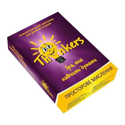 Настільні ігри - Thinkers Просторове мислення Thinkers на українському (6061)