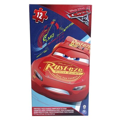 Класичні пазли - Пазл гумовий Тачки 3 Spin Master 12 частин 28 х 30 (SM98396/6035649)