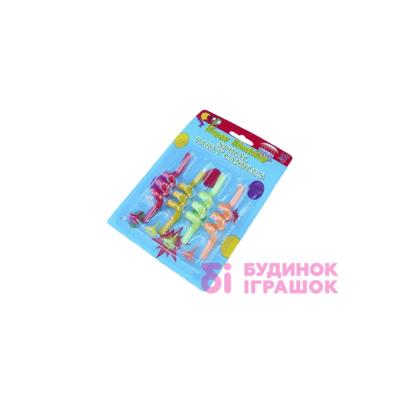 Аксесуари для свят - Свічки спіральні Party House асорті 4 шт (6928447192826)