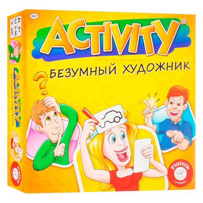 Развлекательные игры - Настольная игра Активити Безумный художник Piatnik (793790)