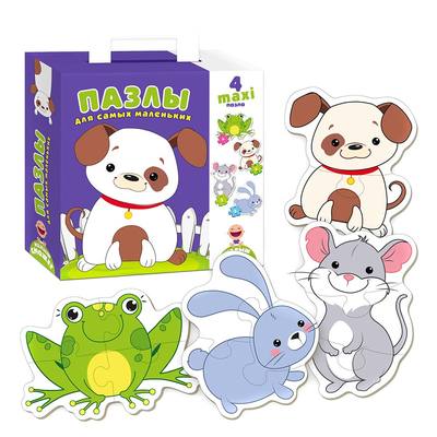 Пазли - Пазли Vladi Toys Собачка для самих маленьких (VT2901-06)