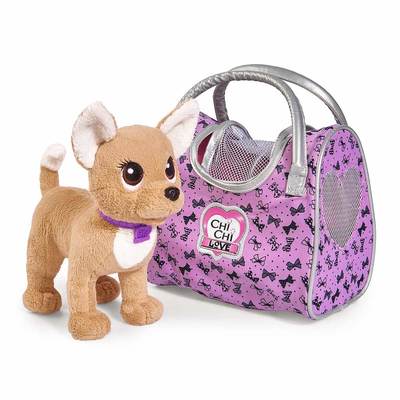 Мягкая игрушка Simba Chi-Сhi Love Собачка Чихуахуа Гламур с сумочкой, 20 см Мягкая игрушка Simba Chi-Сhi Love Собачка Чихуахуа Гламур с сумочкой, 20 см
