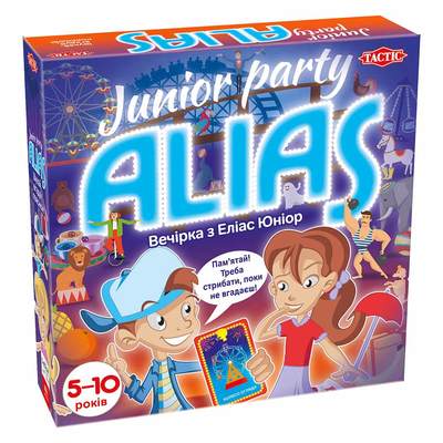 Розважальні ігри - Настільна гра Tactic Alias Junior Party (54670)