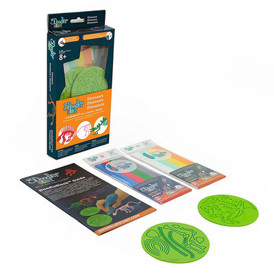 3D-ручки - Набор аксессуаров для 3D-ручки 3Doodler Start Динозавры (3DS-DBK-DN-COM)