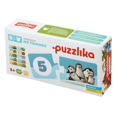 Интеллектуальные игры - Развивающая игра-пазл Puzzlika Мои друзья (13005)