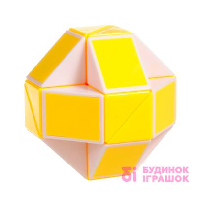 Головоломки - Головоломка умный кубик Змейка бело желтая в коробке стандарт (SCT405s)