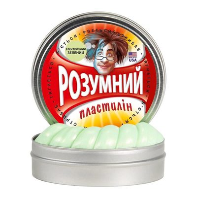 Антистрес іграшки - Розумний пластилін Електричний зелений (ti14003)