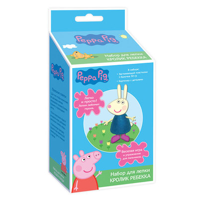 Набори для ліплення - Набір для ліплення кролик Ребекка ТМ Peppa Pig (119801)