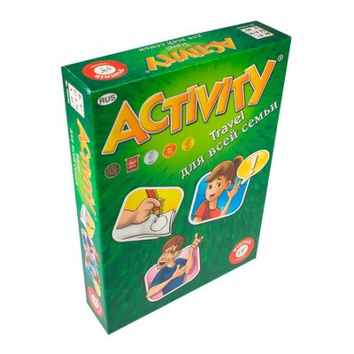 Развлекательные игры - Настольная игра Активити Travel для всей семьи Piatnik (793295)