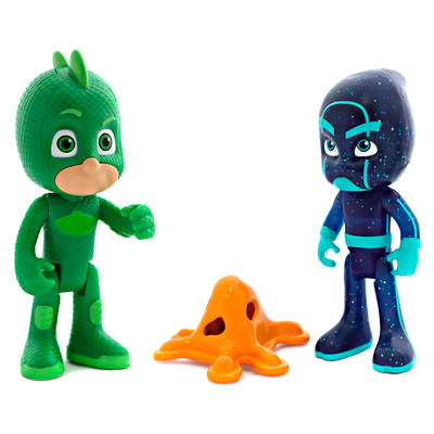 Фігурки персонажів - Ігровий набір Гекко і нічний ніндзя PJ Masks (24813)