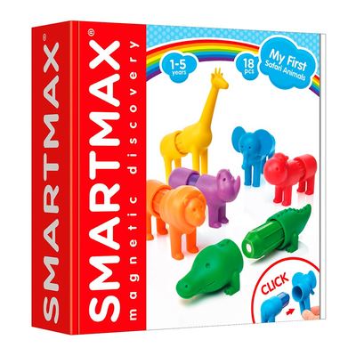 Магнітні конструктори - Мої перші дикі тварини SmartМax (SMX 220)
