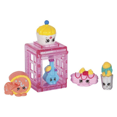 Фігурки персонажів - Набір фігурок Shopkins Навколосвітня подорож - 5 Друзів шопкінс S8 серії (56513)