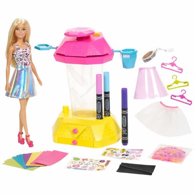 Модельні ляльки - Лялька Barbie Crayola Чарівне конфетті (FRP02)