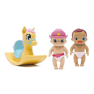 Іграшкові набори - Ігровий набір Baby Secrets Пупси з коником-каталкою (77022)