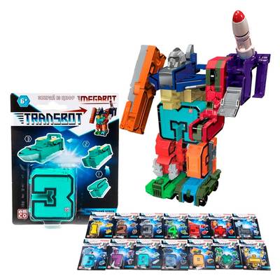 Роботы и трансформеры - Игрушка Transbot Робот-трансформер (6889)