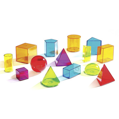 Навчальні іграшки - Ігровий набір Learning Resources 3D-геометрія (LER4331)