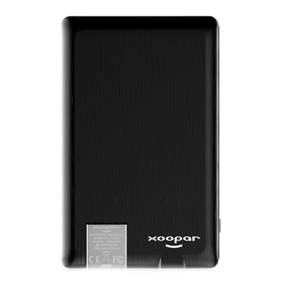 Акумулятори і батарейки - Портативна батарея Xoopar Power card чорна (XP61057.21RV)