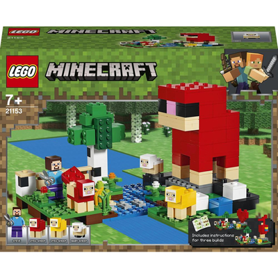 Конструктори LEGO - Конструктор LEGO Minecraft Вовняна ферма (21153)