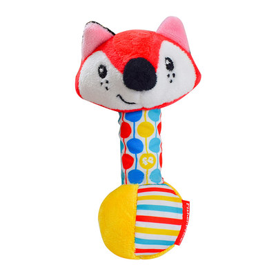 Погремушки, прорезыватели - Погремушка с пищалкой Fisher price Лисенок (GH73151)