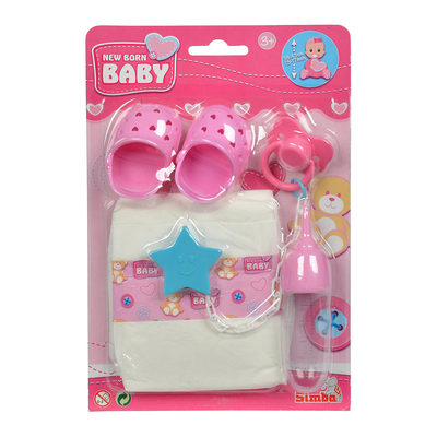 Одежда и аксессуары - Игровой набор Simba New born baby В путешествие (5560004)