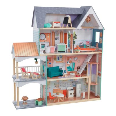 Меблі та будиночки - Ляльковий будиночок KidKraft Маєток Жоржина із ефектами (65987)