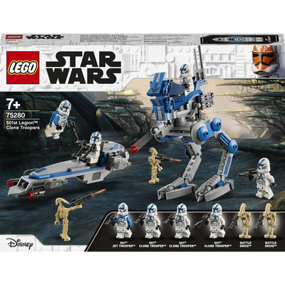 Конструкторы LEGO - Конструктор LEGO Star Wars Клоны-пехотинцы 501-го легиона (75280)